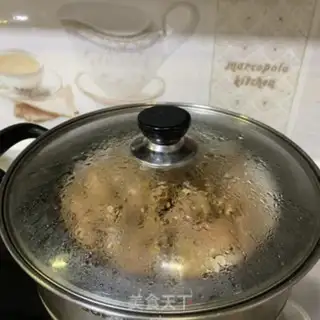 Make Chicken-cracker mushrooms step 12