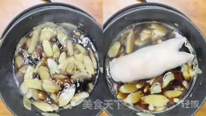 Make Pig-legged ginger an egg step 4