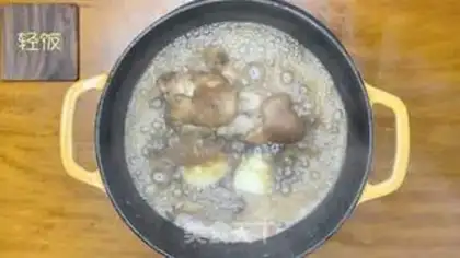 Make Pig-legged ginger an egg step 5