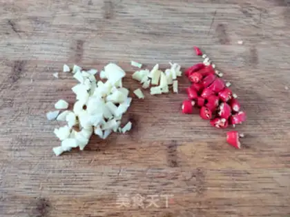 Make Shrimp soybeans step 1