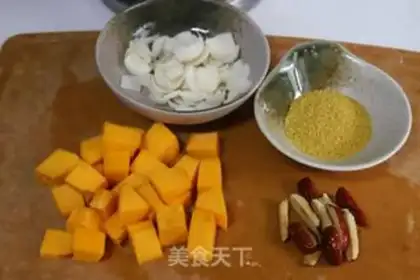 Make Pumpkin lilies step 1
