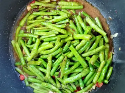 Make Shrimp soybeans step 6