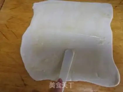 Make A hand tore a waffle step 6