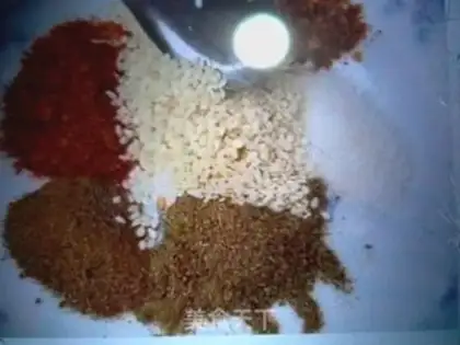 Make Homemade rice spicy step 6