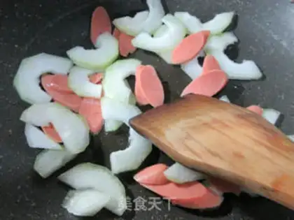 Make Ham intestinal melon step 1
