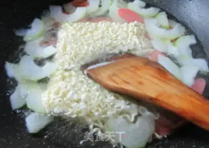 Make Ham intestinal melon step 2
