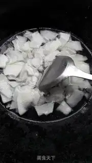 Make A little melon soup step 3
