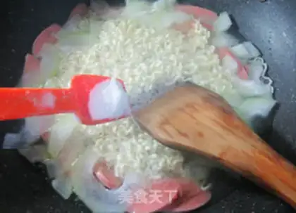 Make Ham intestinal melon step 3