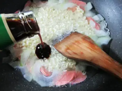 Make Ham intestinal melon step 4
