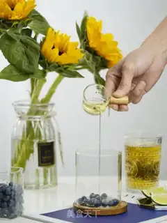 Make Blueberry Mojito step 2