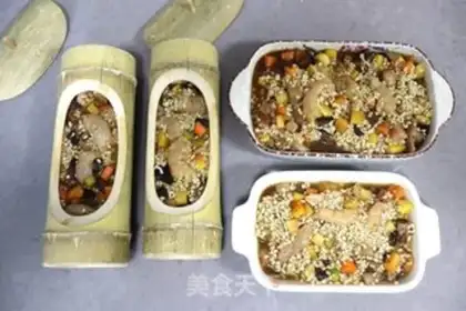 Make Snack shrimp and mushroom rice step 8