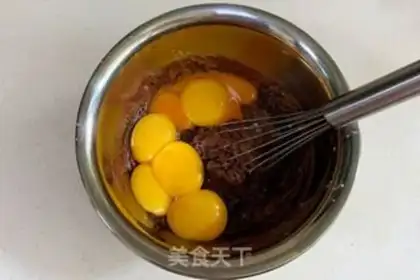 Make Chocolate early cake step 6