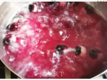 Make Blueberry on milk step 3