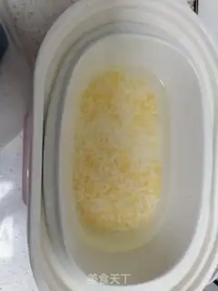 Make Corn congee step 1