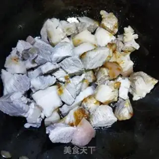Make Tea mushrooms, red meat step 9