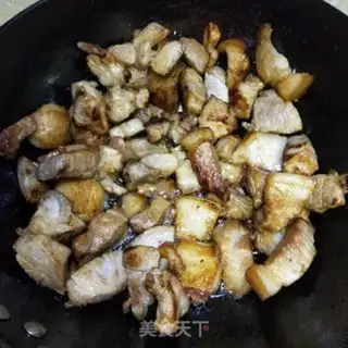 Make Tea mushrooms, red meat step 10