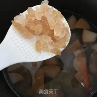 Make Sugar and silver pears soup step 4