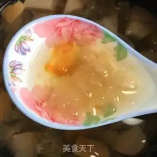 Make Sugar and silver pears soup step 5