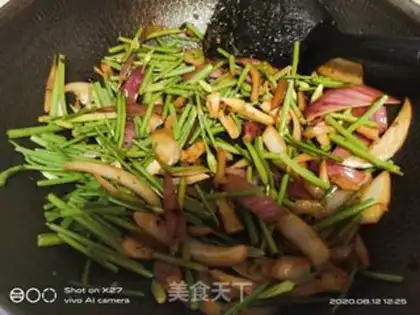 Make Onion moss beef step 5