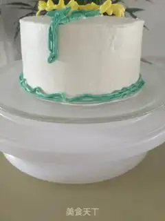 Make Sunflower cream cake step 28