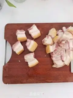 Make Fast-hand red meat step 1