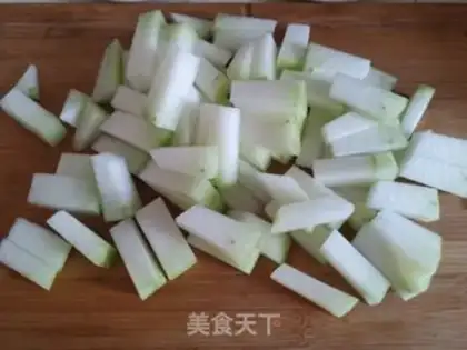 Make Red-hot melons step 1