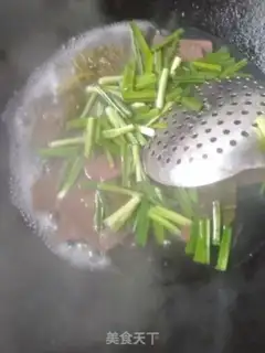 Make Sour duck blood soup step 5