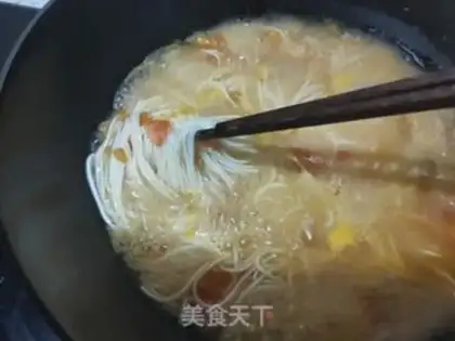 Make Tomato noodle soup step 7