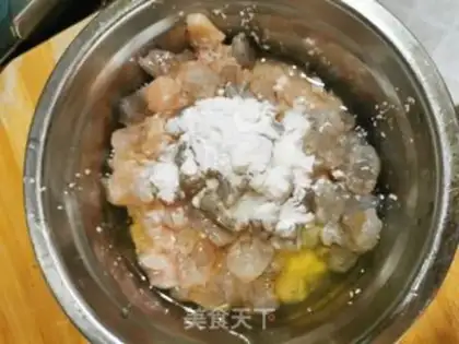 Make ♪ Shrimp chicken ♪ step 1