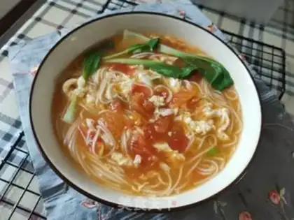 Make Tomato noodle soup step 11