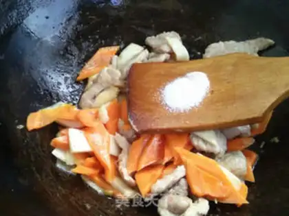 Make Fried spinal flesh step 9