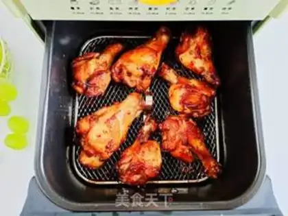 Make Spicy fried chicken wings step 8