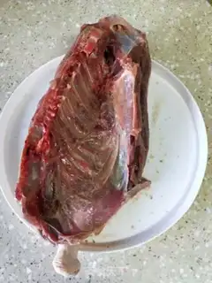 Make Salt duck step 1