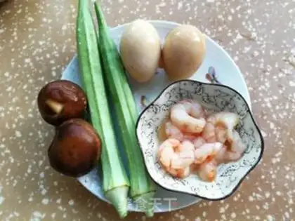 Make Shrimp egg fried rice step 0