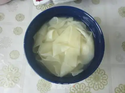 Make Cool noodles step 1
