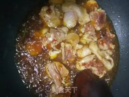 Make A fan of meat step 4