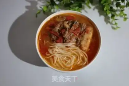 Make Bring fish to cook noodles step 7