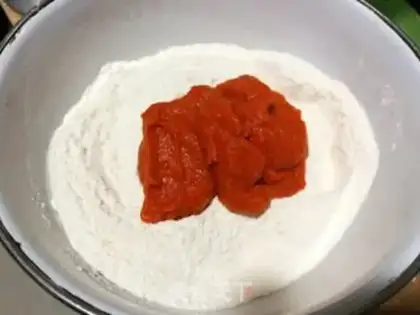 Make Gold leaves step 0