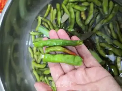 Make Salt-water beans step 3