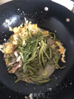Make Soy rice step 1