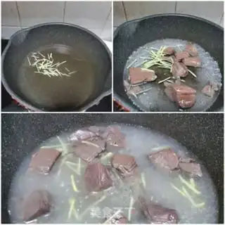 Make Spicy duck blood soup step 2