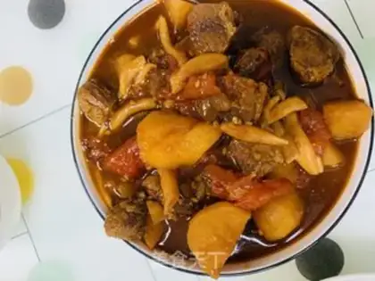 Make Tomato beef step 14