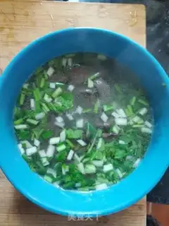 Make Spicy duck blood soup step 4