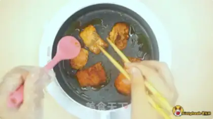 Make Burn the salmon step 6