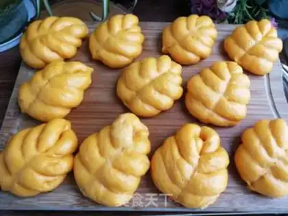 Make Gold leaves step 10