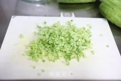 Make Pork cucumber dumpling step 3