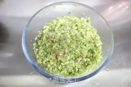 Make Pork cucumber dumpling step 6