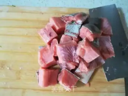 Make The fragrance of salmon step 1