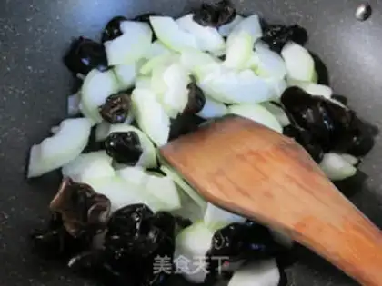 Make Black-eared mussel step 2