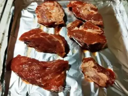 Make Honey sauce and roast meat step 3